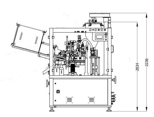 PESCO TFS-80X Drawing Front